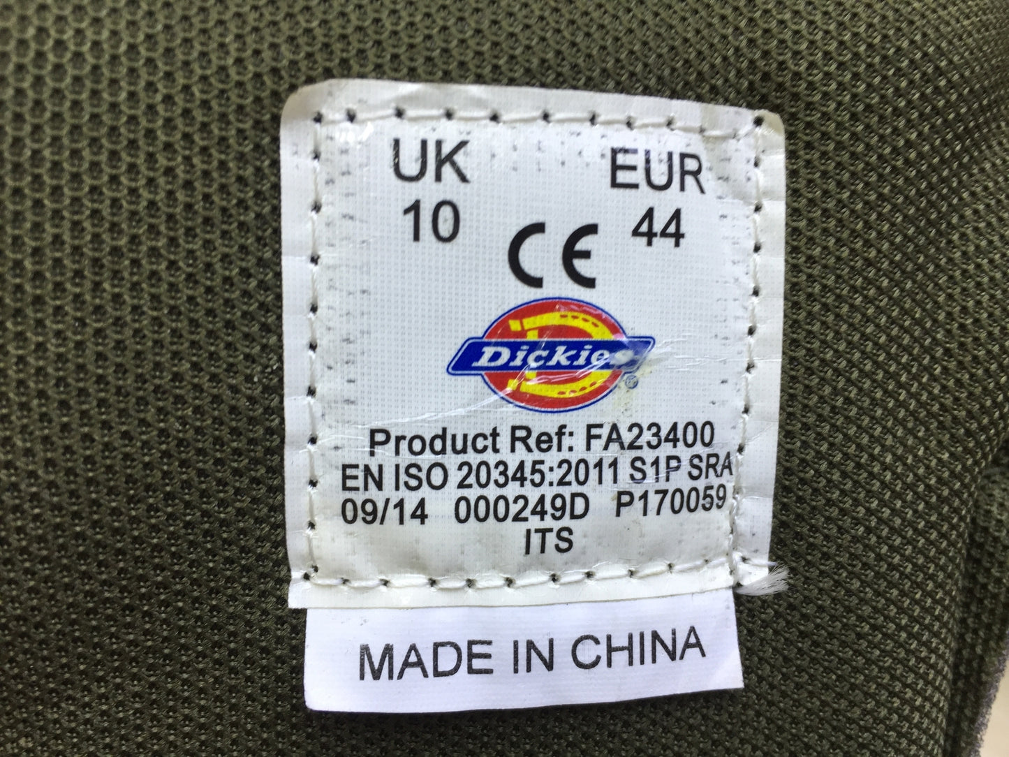 Dickies Berwick Sicherheitswanderschuhe S1-P braun Größe 44, I25324