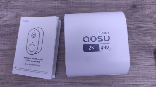 AOSU C6P2AH11 zusätzliche Überwachungskamera für HomeBase Aussen, I34426