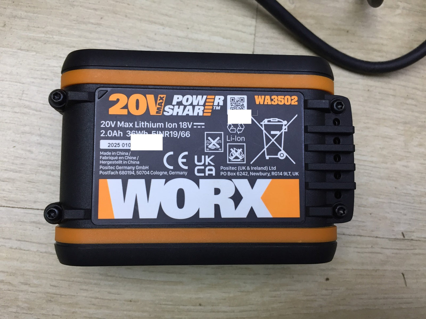 WORX Landroid Vision S250 Mähroboter WR202E, für Gärten bis 250m², I33654