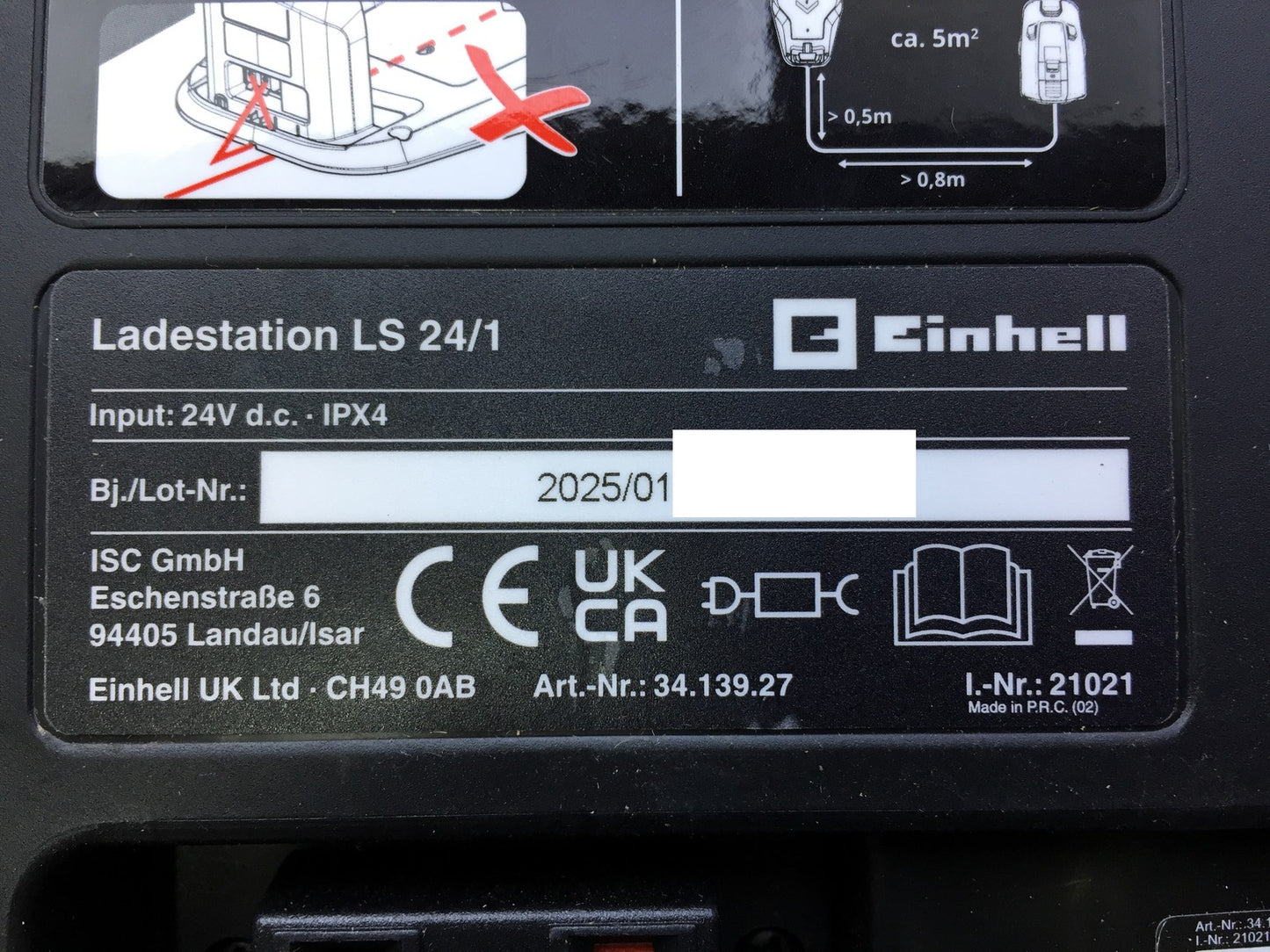Einhell robotic lawnmower FREELEXO CAM PLUS, 18 V, for 600 m², I33350