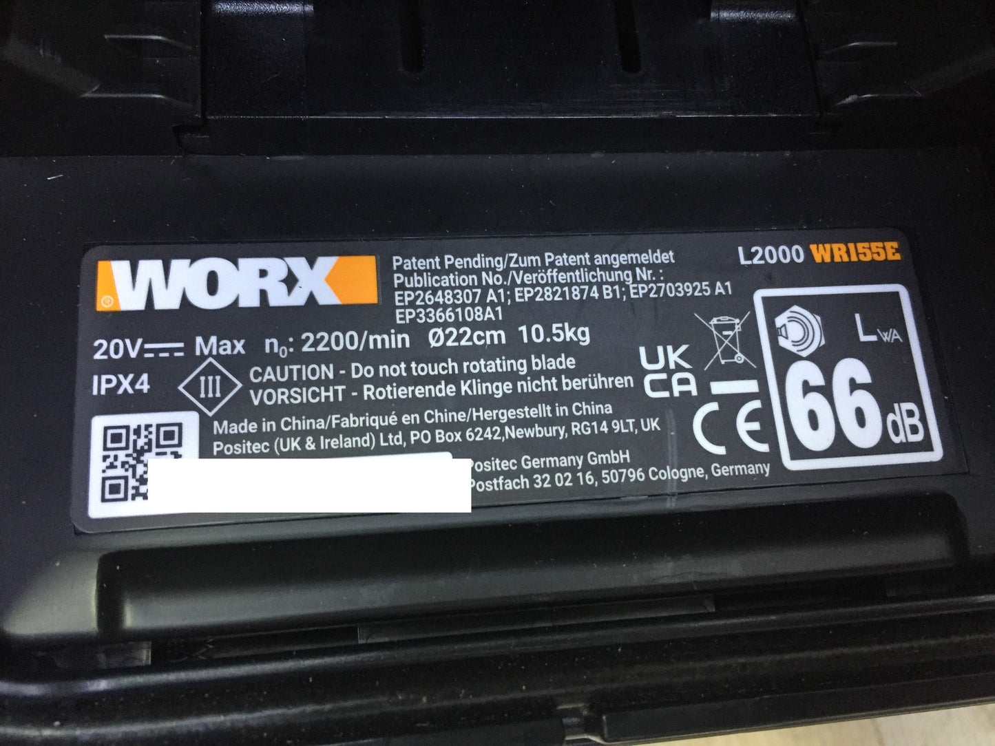 WORX Landroid L2000 WR155E Mähroboter, I34205