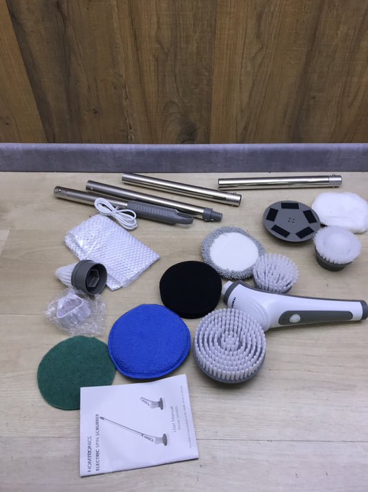 Homtronics GH1002 Elektrische Reinigungsbürste mit 9 Aufsätze, I25923