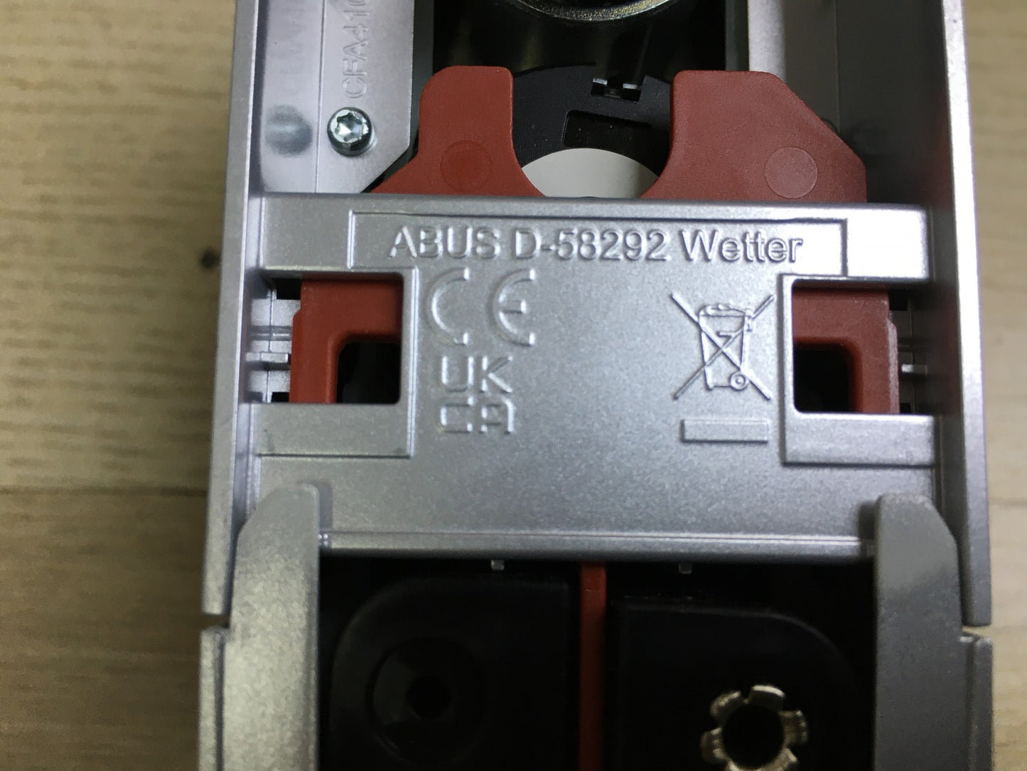 ABUS Türschlossantrieb LOXERIS One, smartes Öffnen und Schließen, silber, I34026