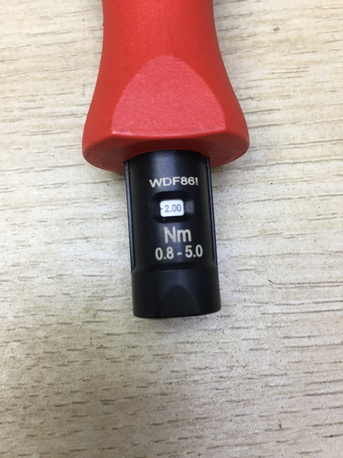 Wiha torque screwdriver TorqueVario-S (2852), 0.8-5 Nm, I33396