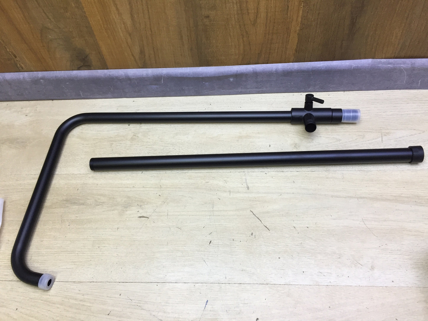JOHO shower system with thermostat, black, I32311