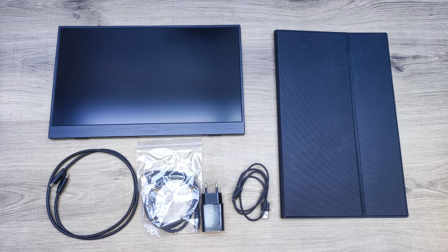 COOLHOOD GS156CM2-B Portable Monitor 15.6" FHD 1920x1080 IPS HDR Mini-HDMI USB-C