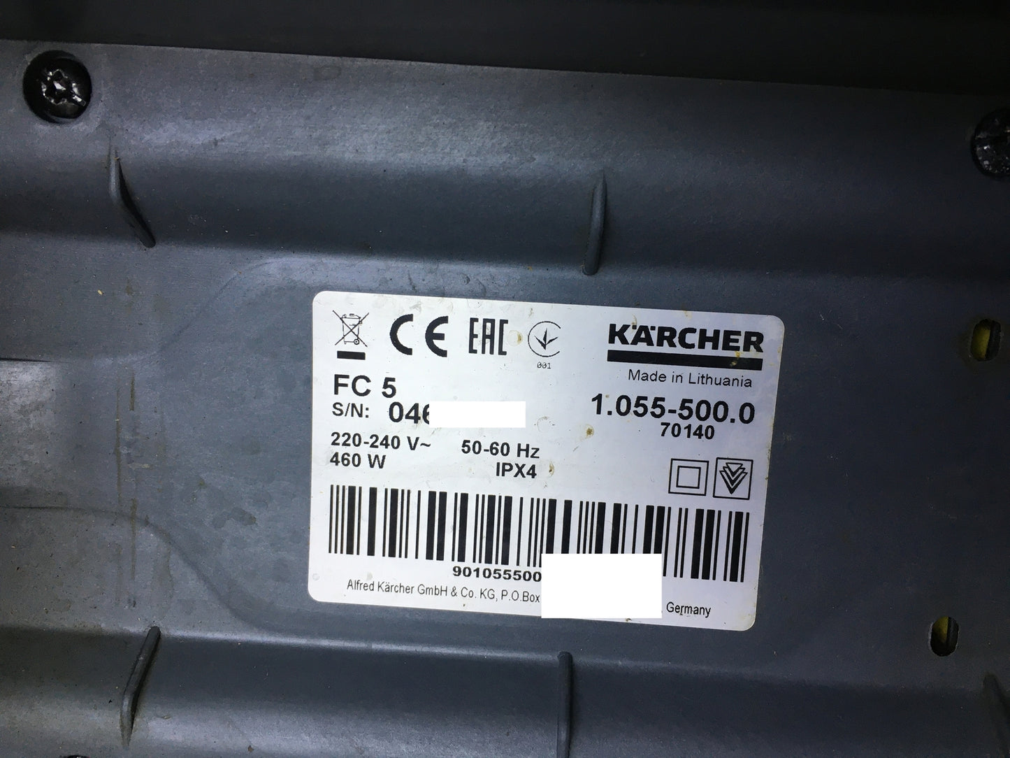 Kärcher 1.055-500.0 Hartbodenreiniger FC 5 2-in-1-Funktion, I31294
