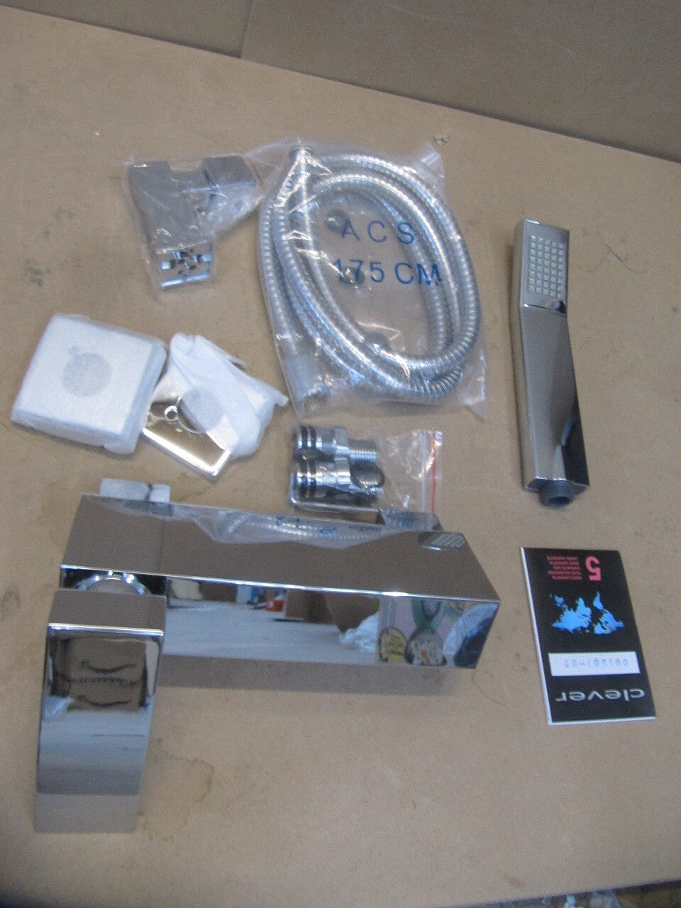 Francis Pegler 4G3124 Bad Mischbatterie mit Dusche, Y10060