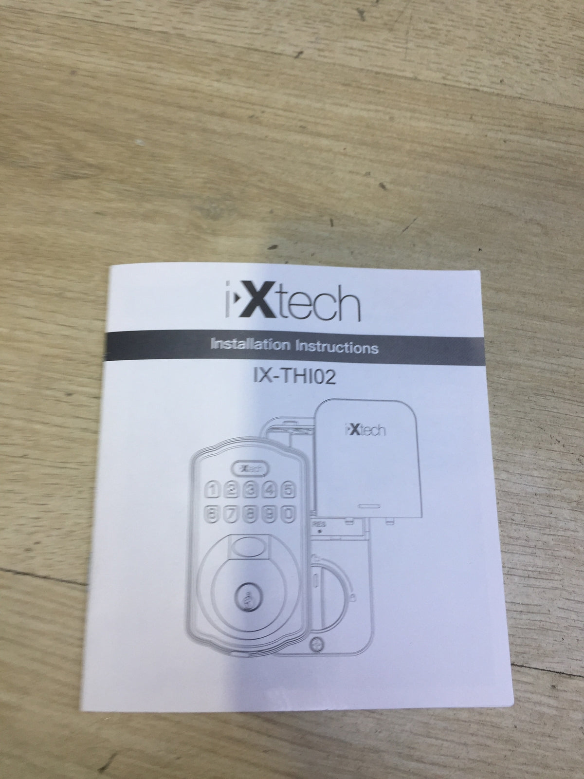 IXTECH Fingerprint Door Lock Set, Keyless Entry Door Lock Deadbolt, I31774