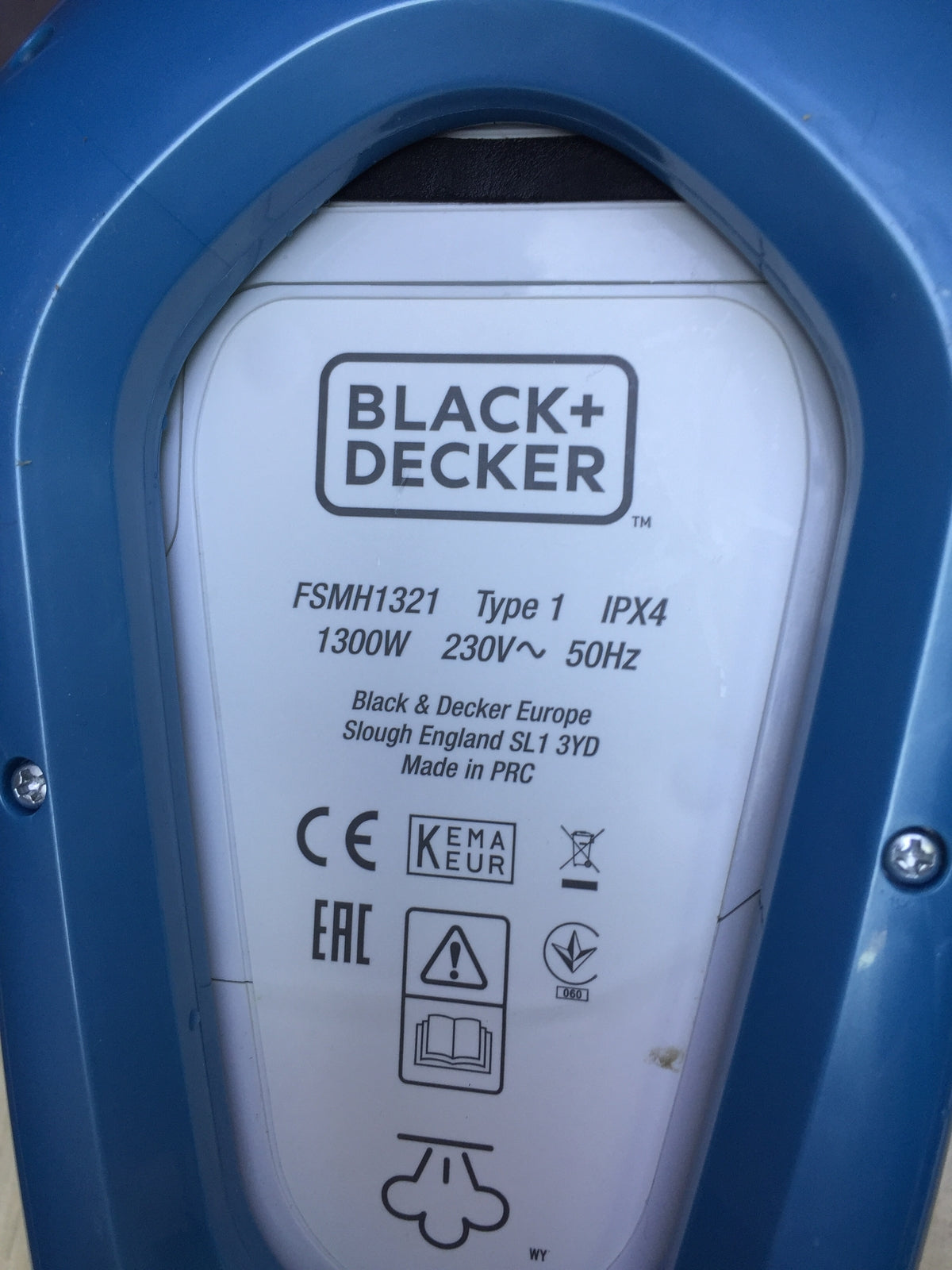 Black + Decker FSMH1321-QS steam cleaner broom, I31034