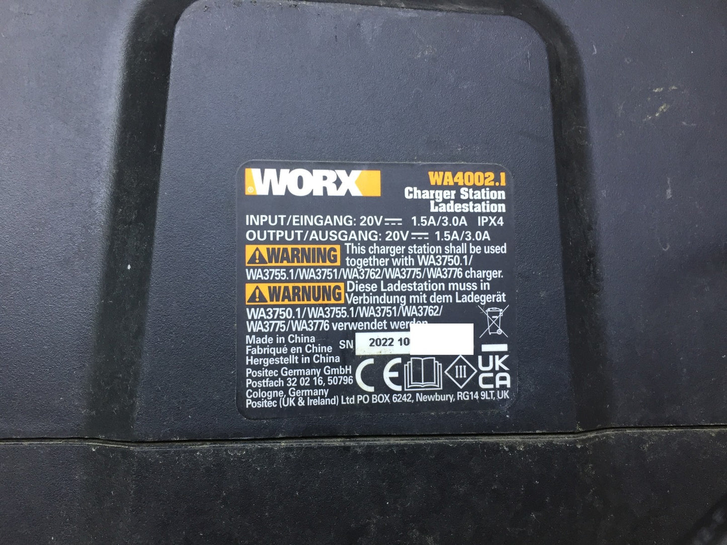 Worx Landroid M WR141E Mähroboter Akkurasenmäher bis 500 qm M500, I34181