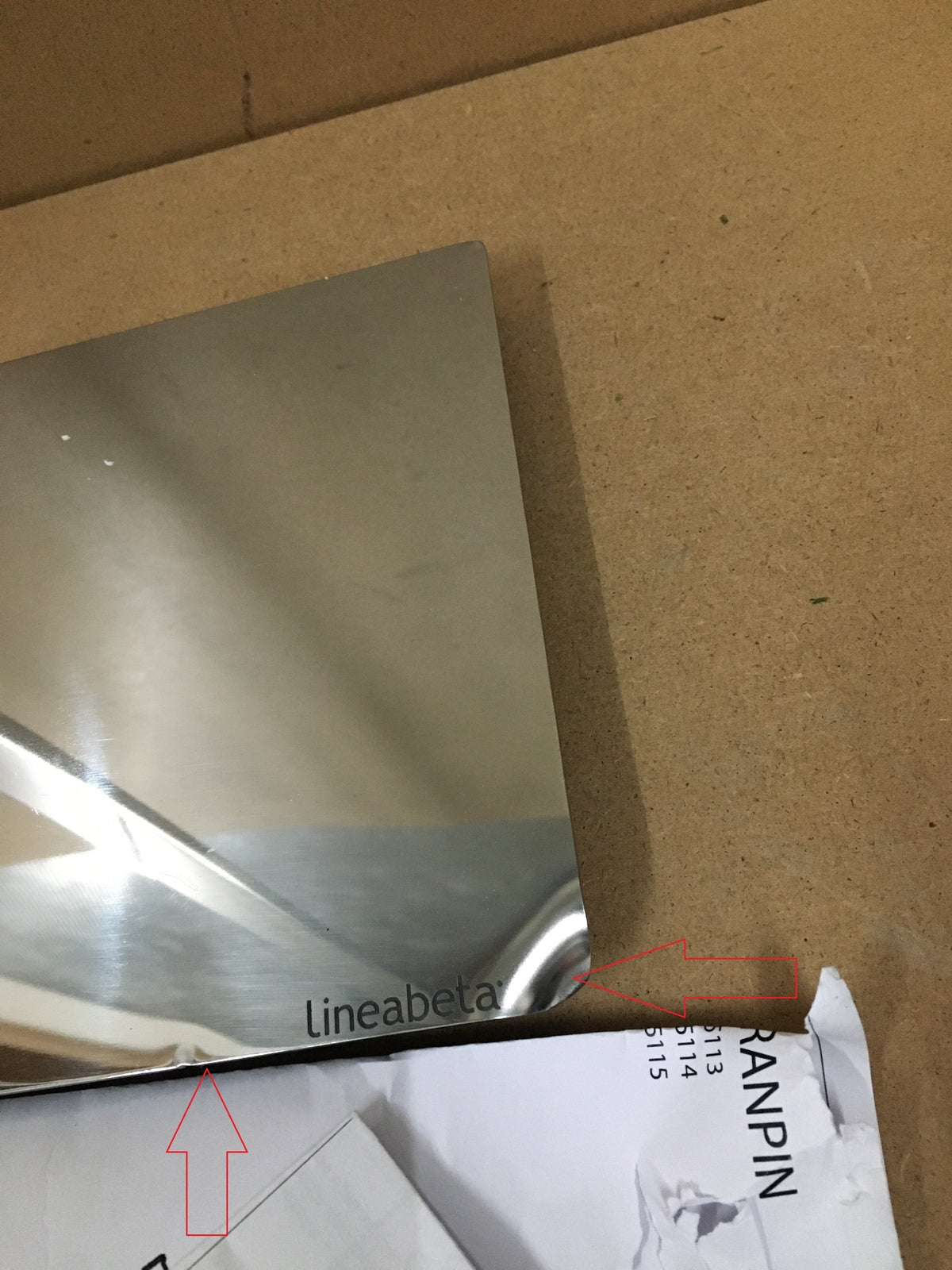 Lineabeta 5115.29 Ceiling washbasin towel rail series Ranpin, I06861