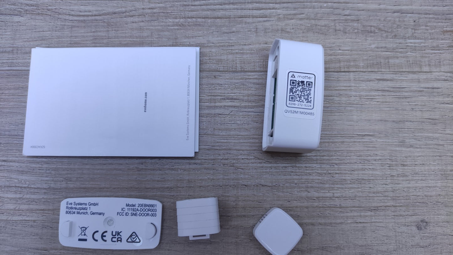 Eve Door & Window (Matter) Smarter Kontaktsensor für Türen & Fenster, I34392
