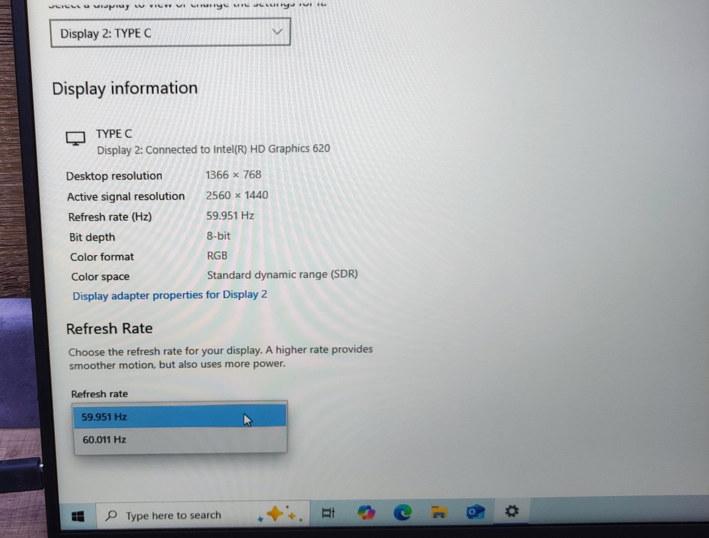 Uperfect Portable 2K Monitor 17.3" QHD 2560x1440 IPS USB-C HDMI 60Hz VESA