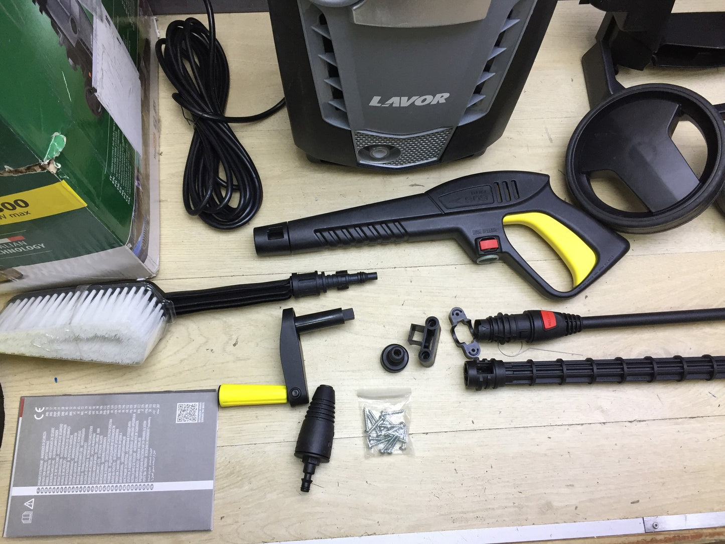 LAVOR GALAXY 160 high-pressure cleaner with hose reel, I33100