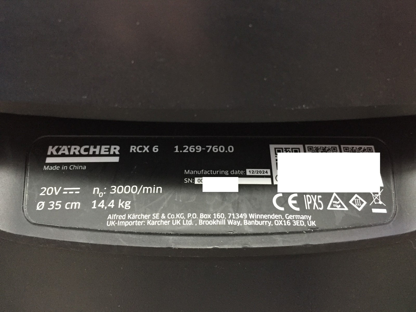 Kärcher RCX 6 Mähroboter Leistung bis zu 3.000 m² Allrad-Antrieb GPS RTK I34248