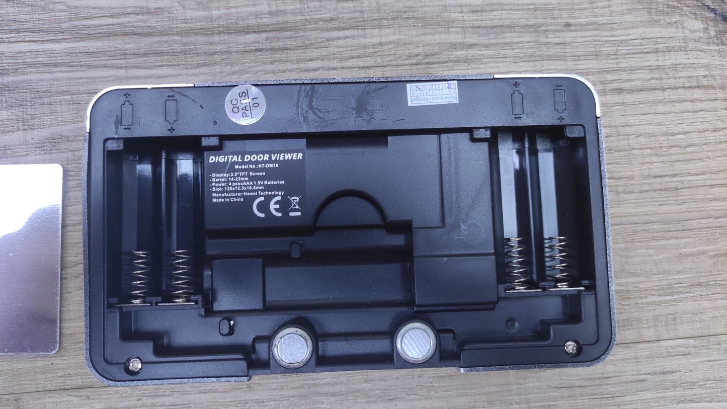 prsTECH DoorCAM DC2 Digitaler Türspion, 3,5 Zoll LCD Display, I34369