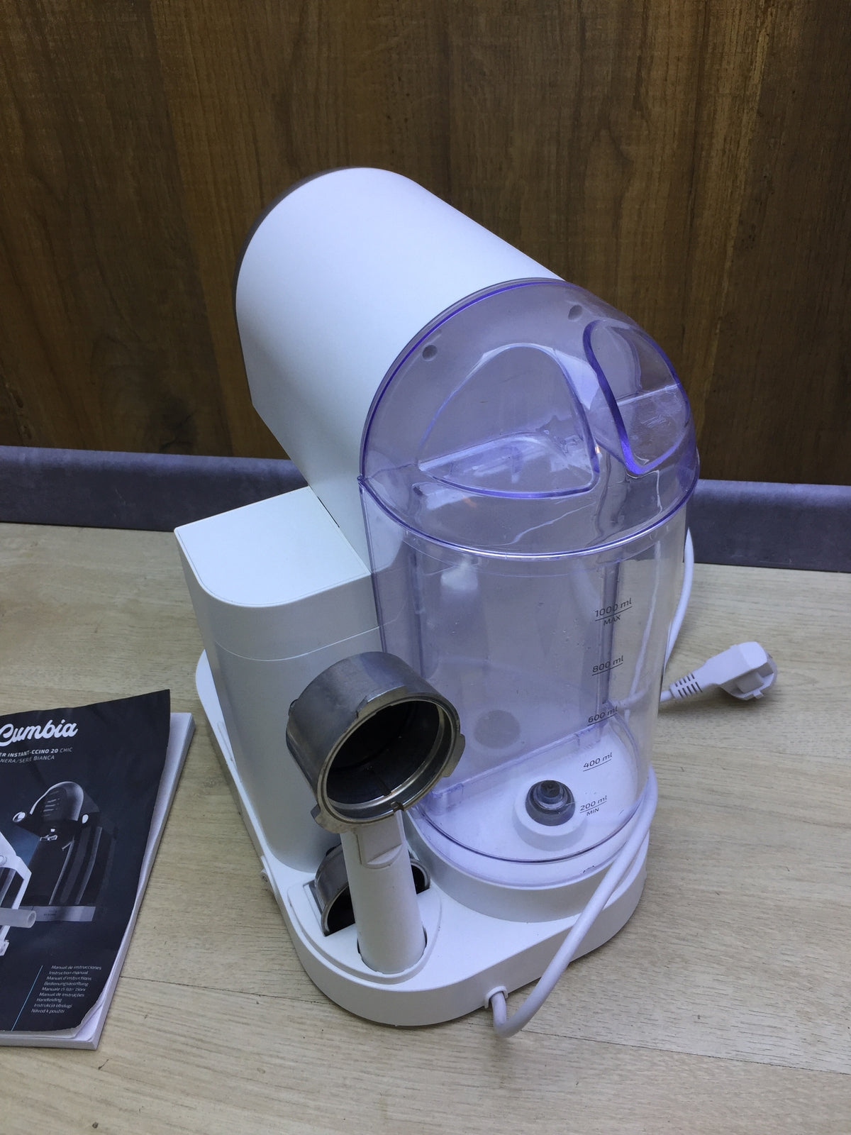 Cecotec Power Instant-ccino 20 Chic Serie Bianca Coffee Machine (01594), I29211