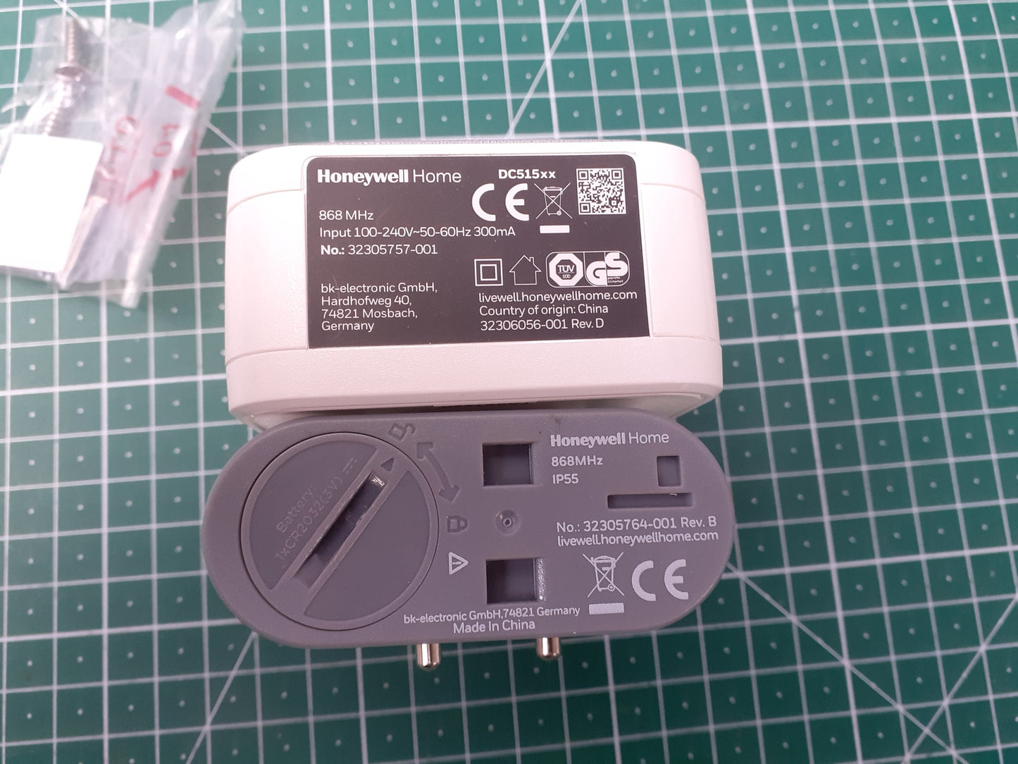 Honeywell Home DC515SP2 Serie 5 kompakter Einsteck-LED-Gong, I17719