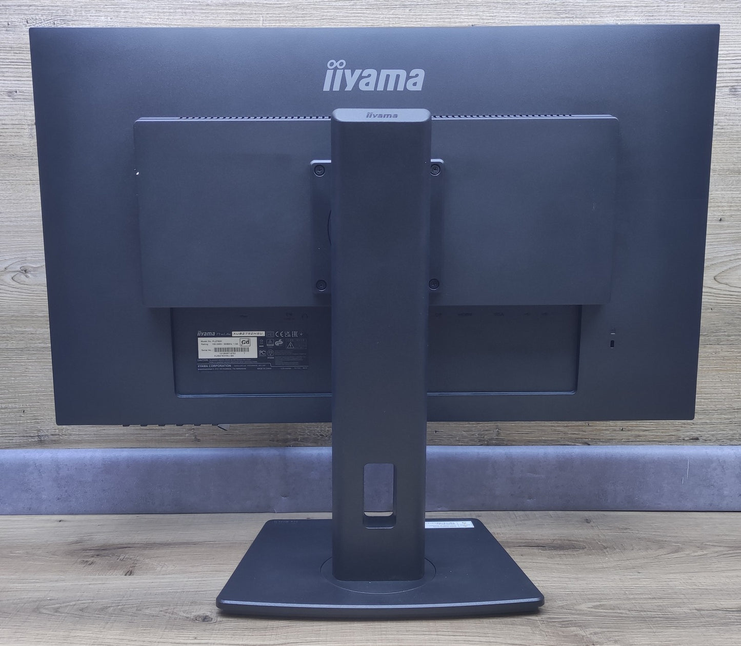 iiyama ProLite XUB2792HSU-B5 Monitor 27" FHD 1920x1080 IPS DP HDMI VGA 75Hz 4ms