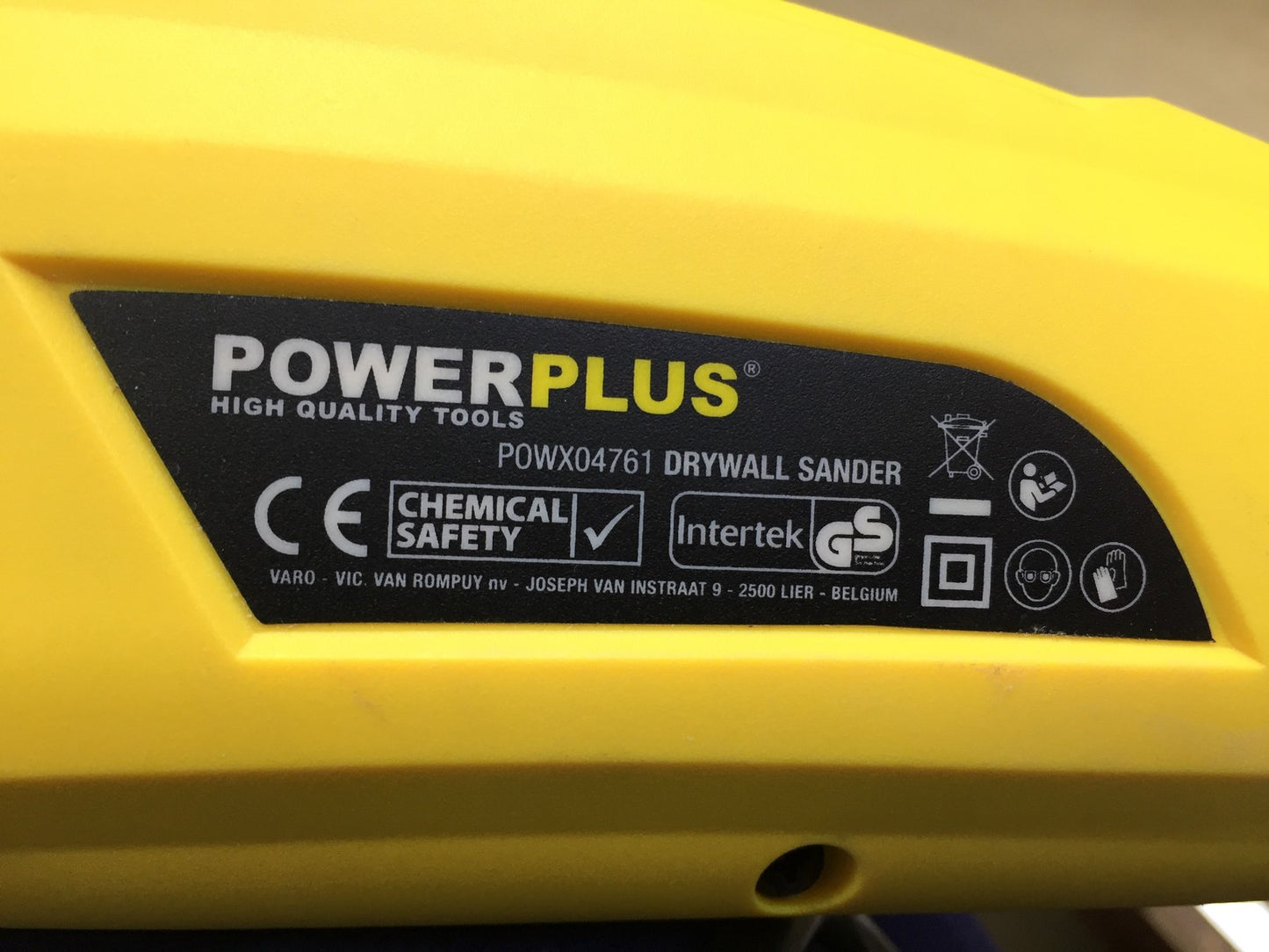 POWER plus Schleifmaschine POWX04761, Schleifer mit Teleskopstiel, I34124