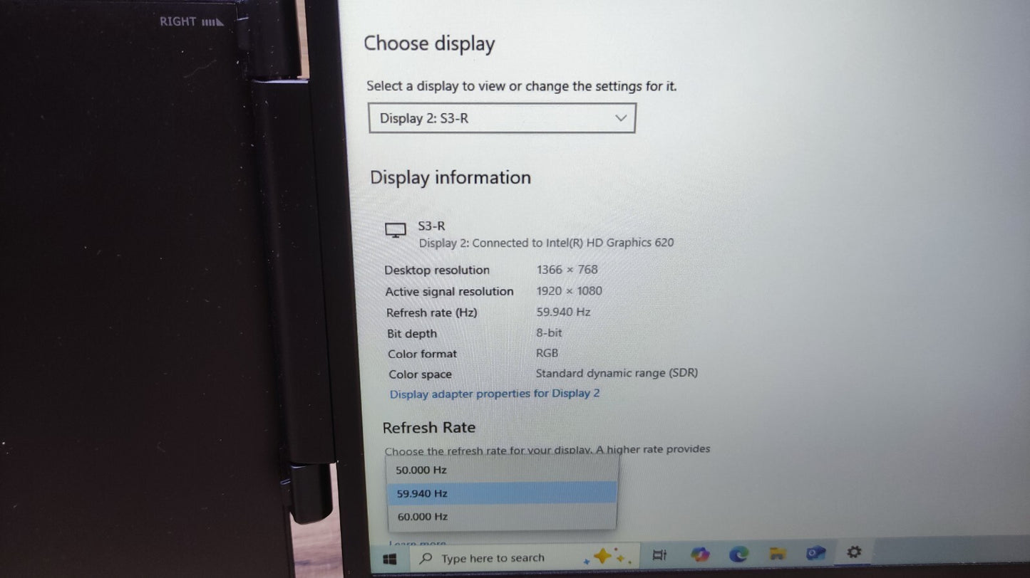 Laptomo S3 Portable Monitor Extension for Laptop 14" FHD 1920x1080 HDMI USB-C