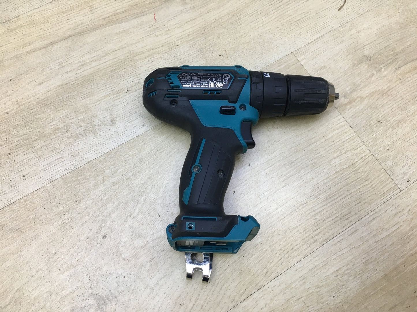Makita HP333D Akku-Schlagbohrschrauber 12V, blau, ohne Akku, I30922