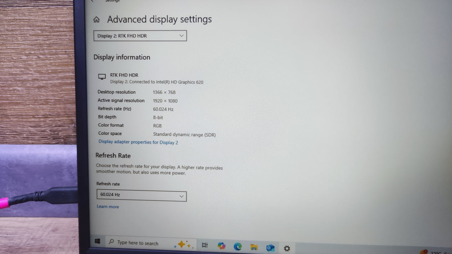 Wstirhy Portable Touch Monitor 14" (HD140) FHD 1920x1080 IPS HDMI USB-C 60Hz 5ms