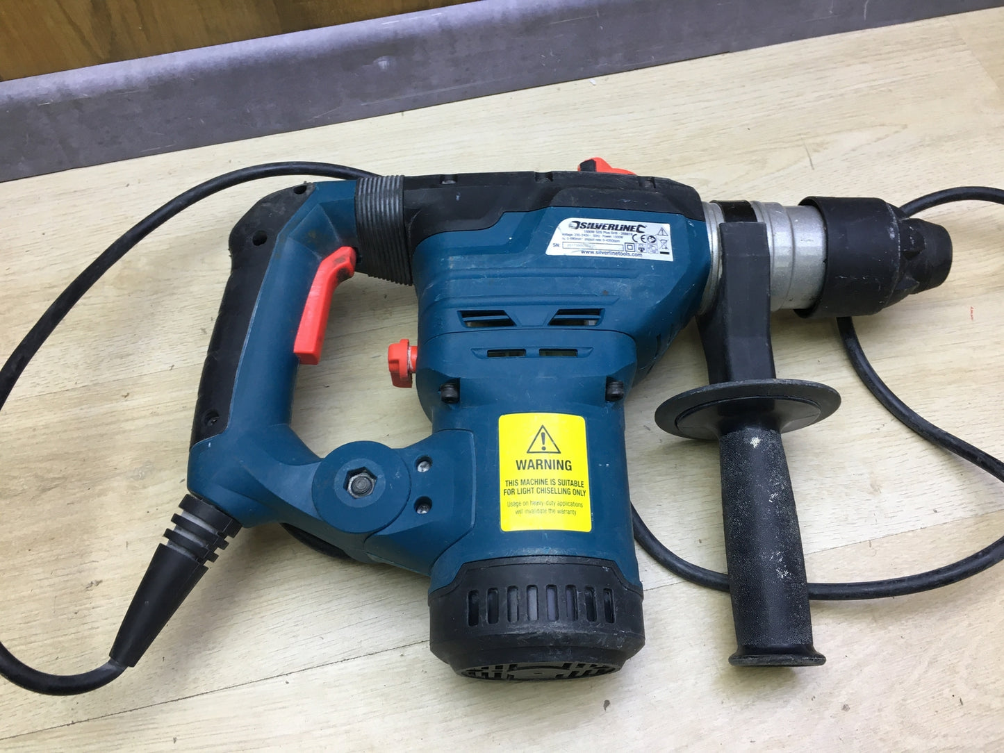 Silverline 268819 Silverstorm SDS hammer drill, 1500 W, I31220