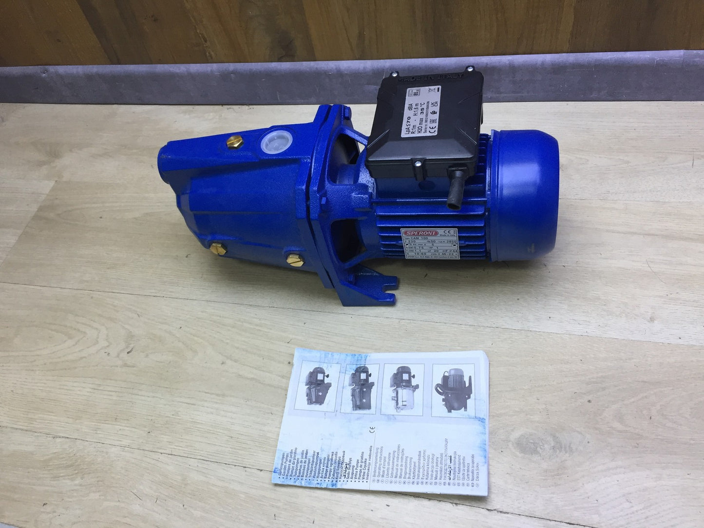 Speroni self-priming electric pump CAM 100 230V I32276