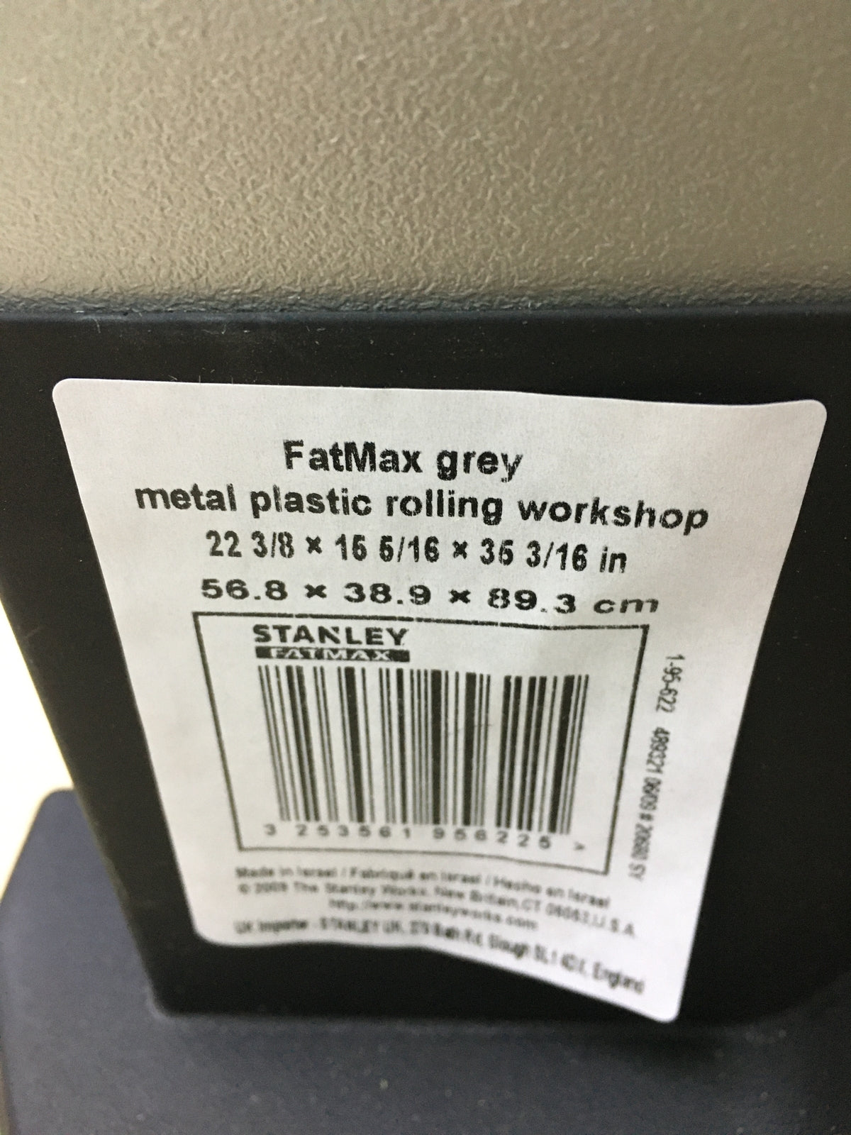 Stanley Fatmax 1-95-622 Rollender Werkzeugbox Metall-Kunststoff I30338