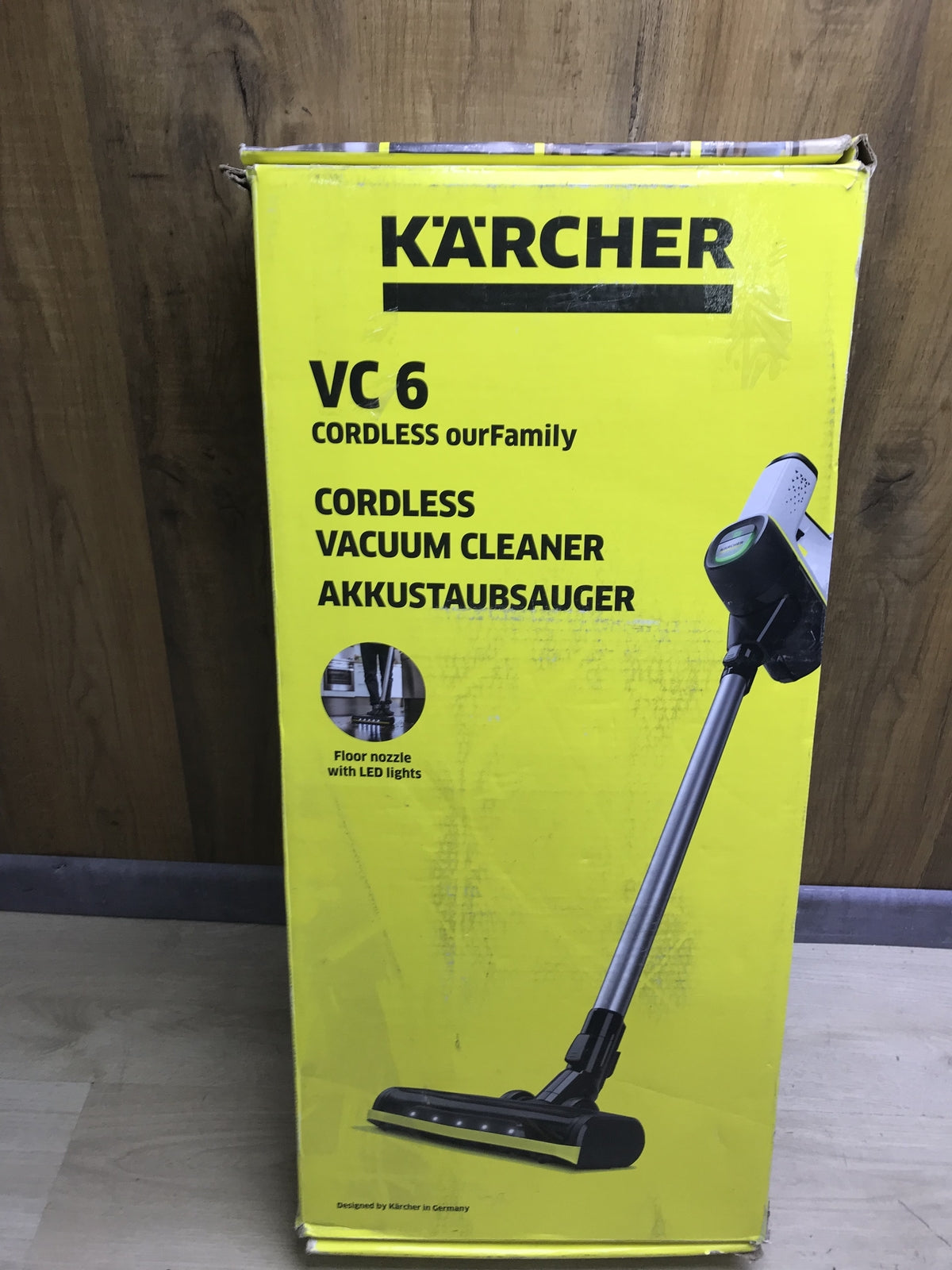 Kärcher VC6 Cordless Akku-Handstaubsauger (1.198-670.0), I31618