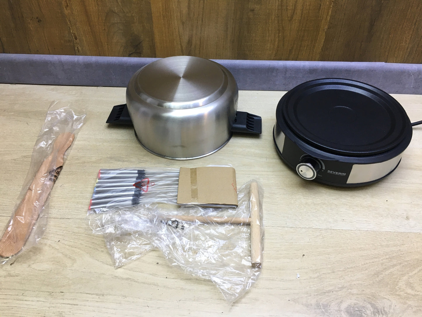SEVERIN FO 2471 fondue crepe maker, 1500W, I29496