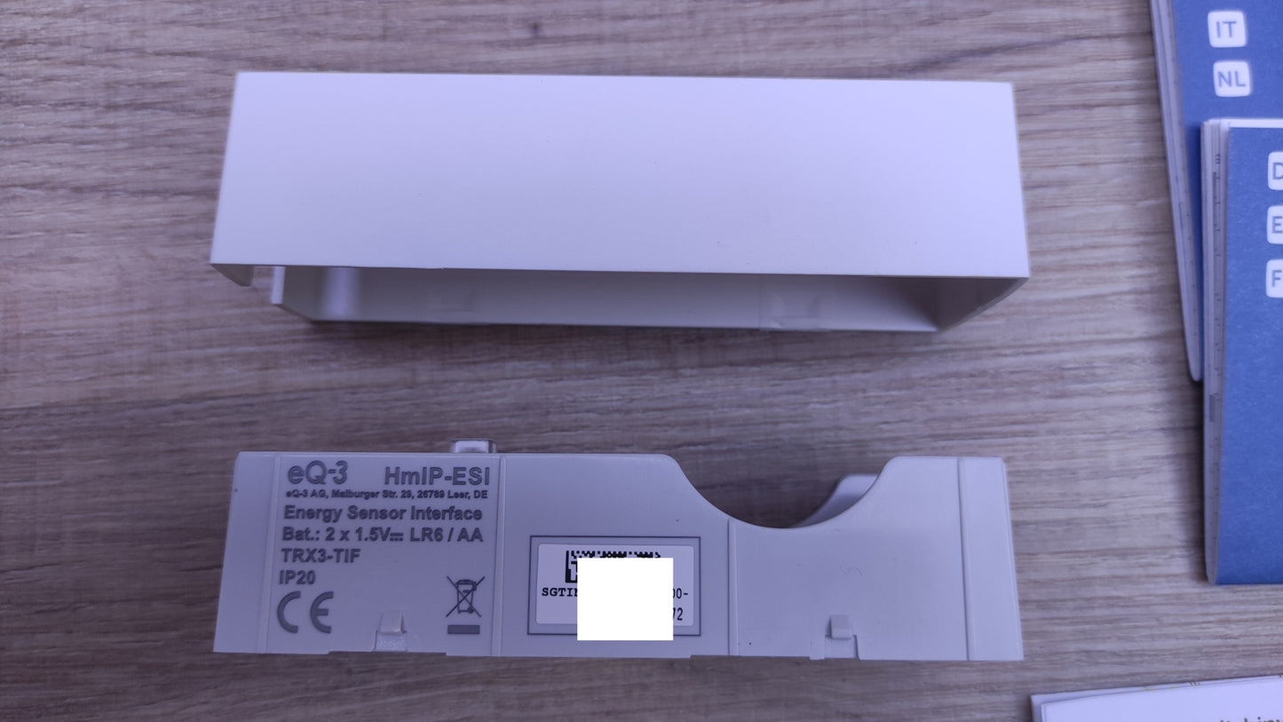 Homematic Smart Home Interface for Smart Meter 159672A0 HmIP-ESI IEC I32491