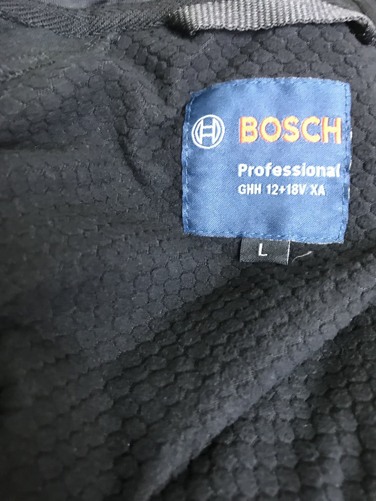 Bosch Professional Heated Sweat Jacket GHH 12+18V XA Solo, I31708