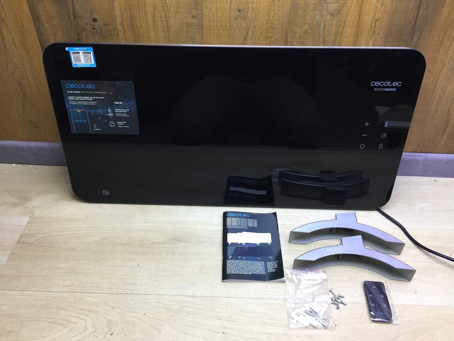 Cecotec 05351 heating convector Ready Warm 6720 Crystal Connection, 1500 W, I30342