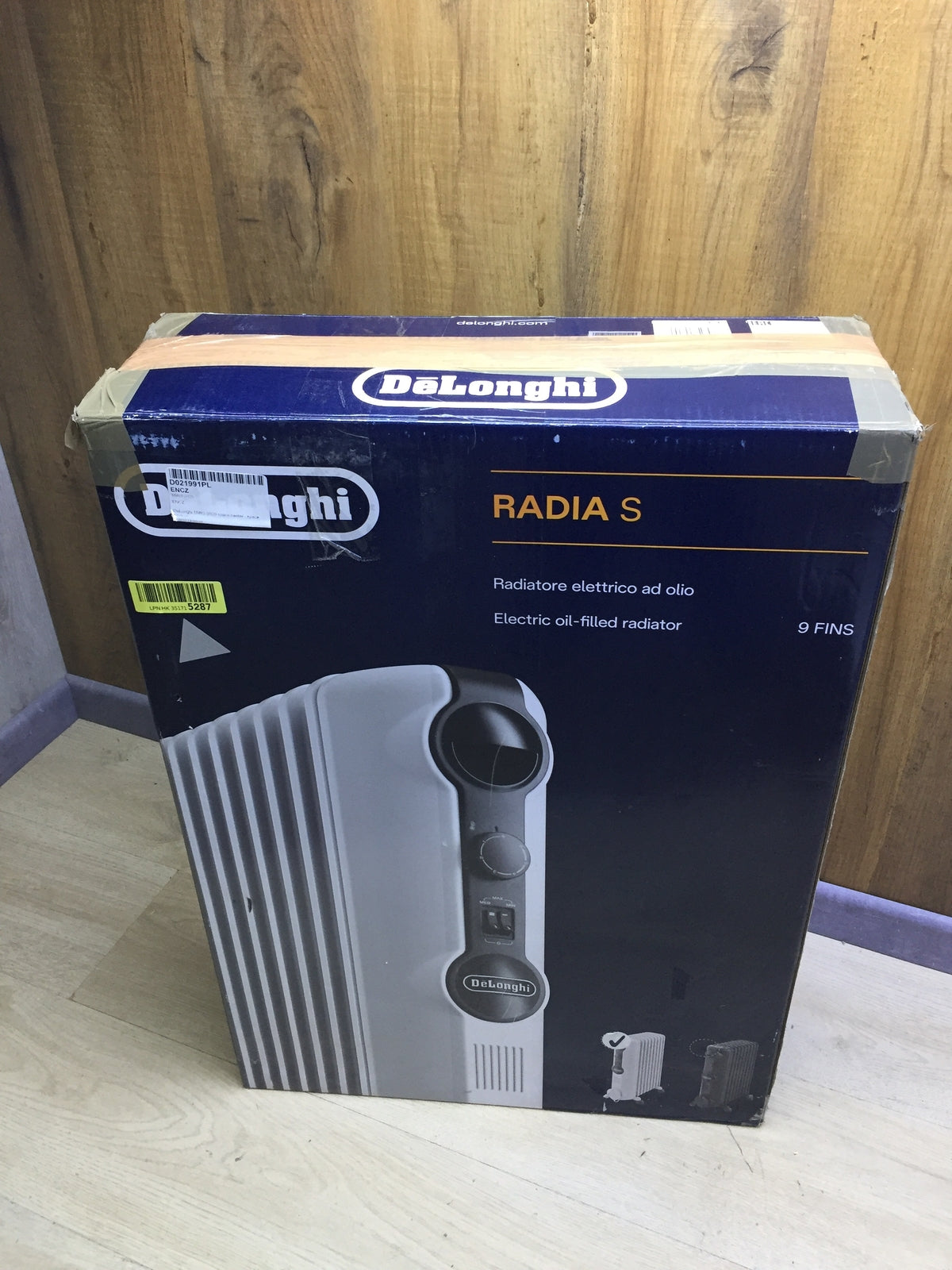 De'Longhi TRRS0920 Electric Radiator, 2000 W, 3 Power Levels, I31777
