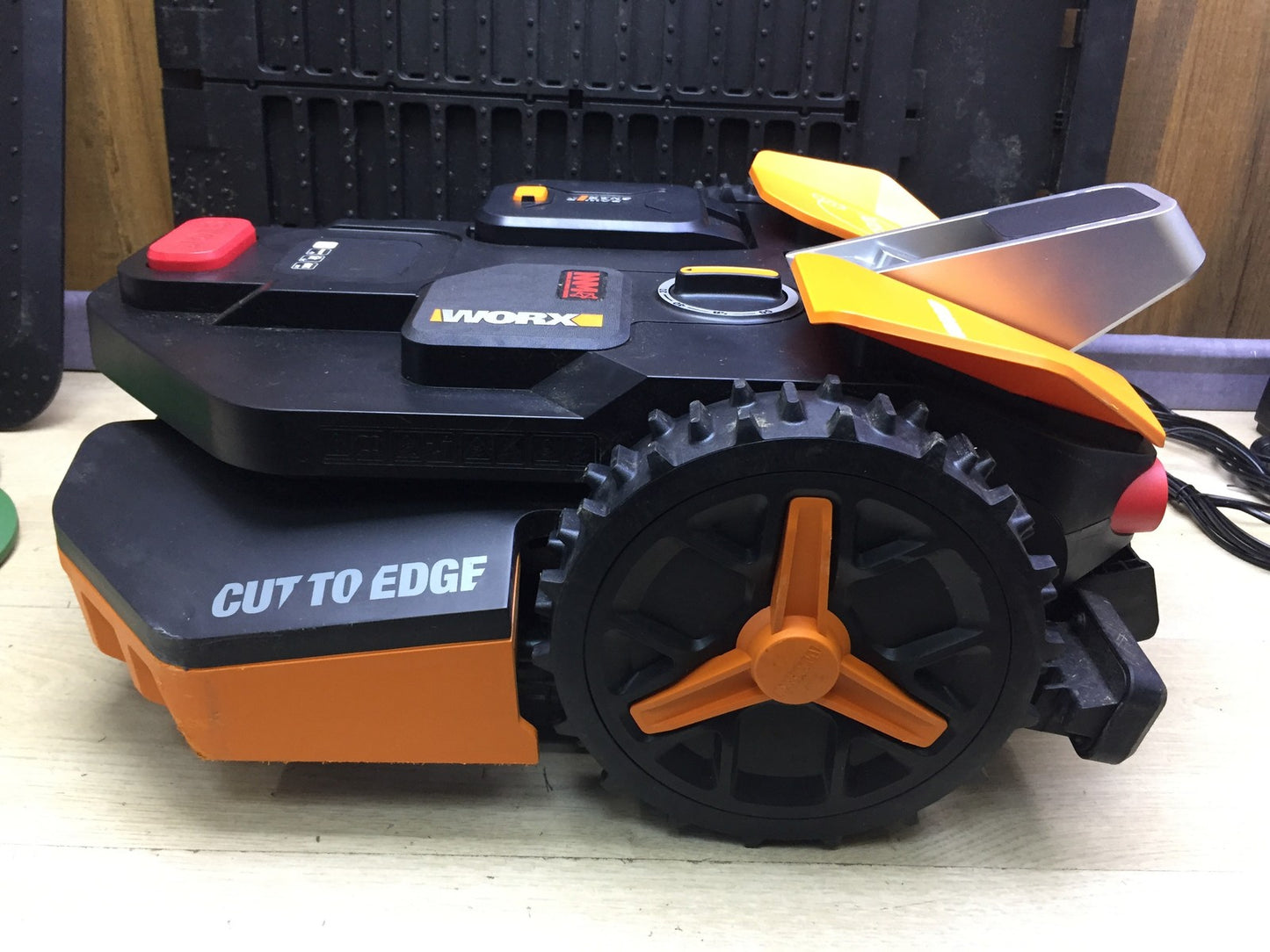 WORX Landroid Vision S250 Mähroboter WR202E, für Gärten bis 250m², I33654