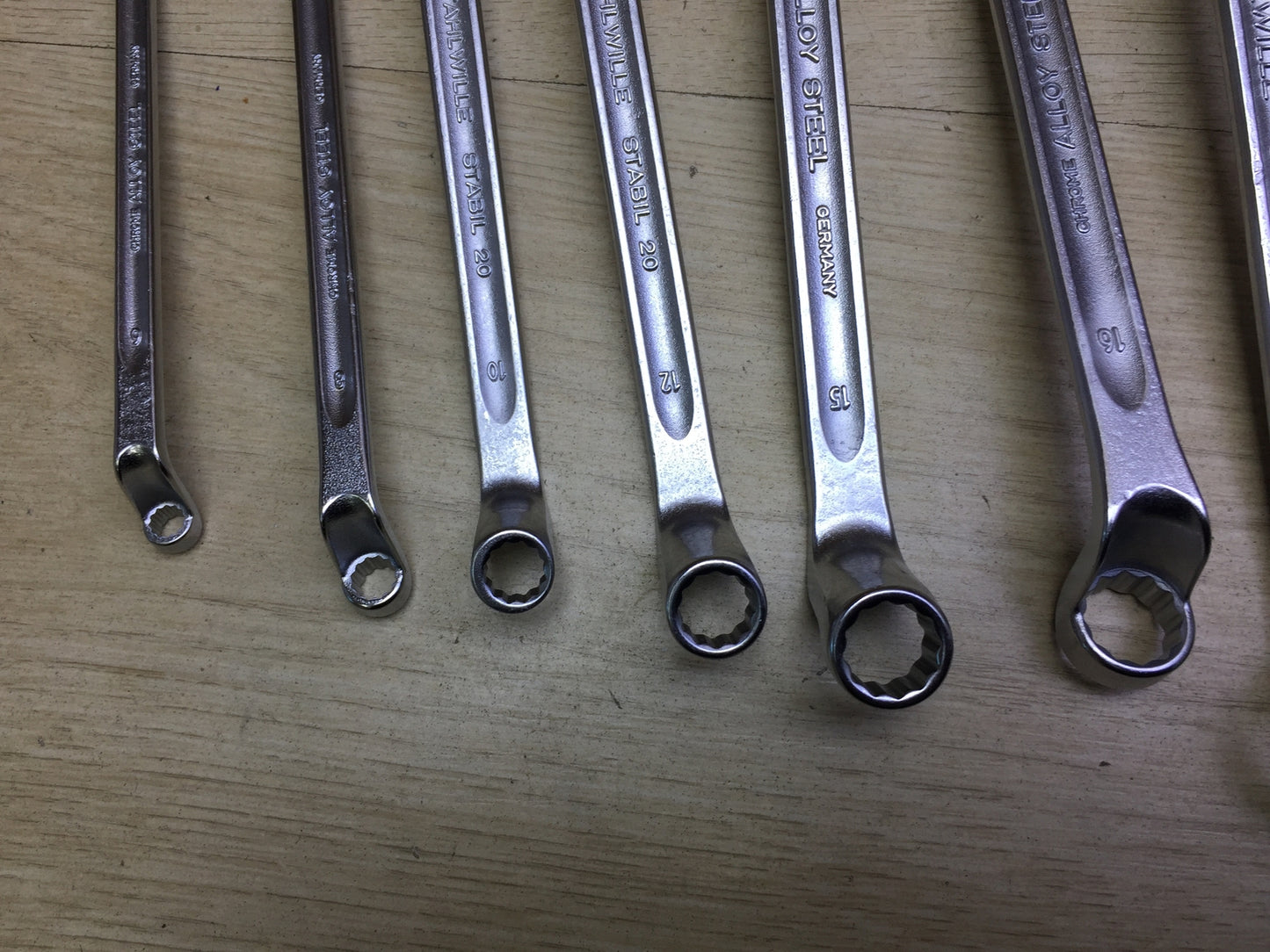 STAHLWILLE STABIL 20/9 Doppelringschlüssel Set 9-tlg. (6-24 mm) 96410409, I31975