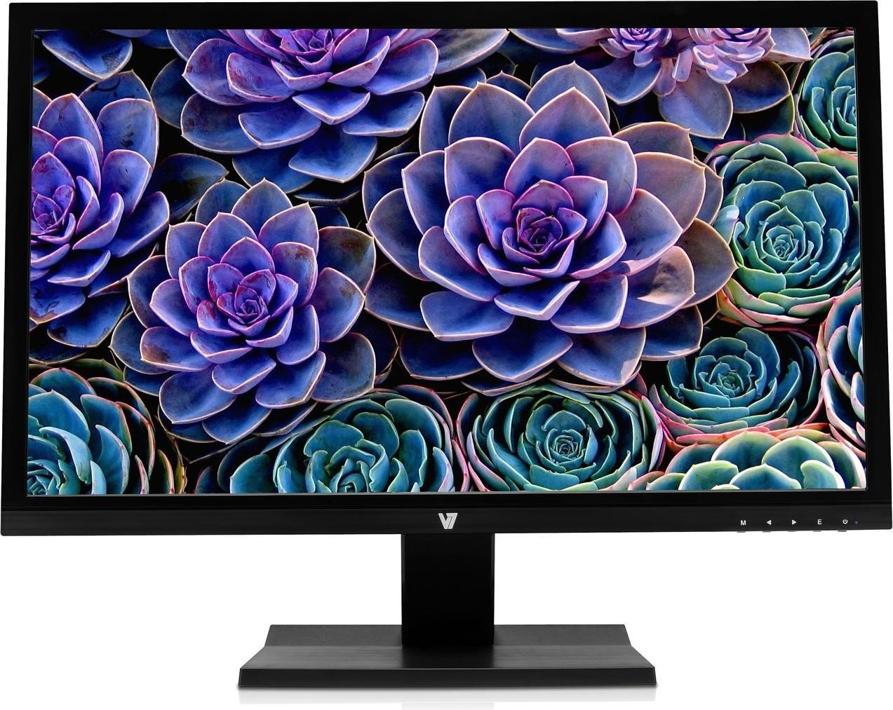 V7 L23600WHS (2465m) Monitor 23.6" FHD 1920x1080 HDMI VGA 5ms Speaker