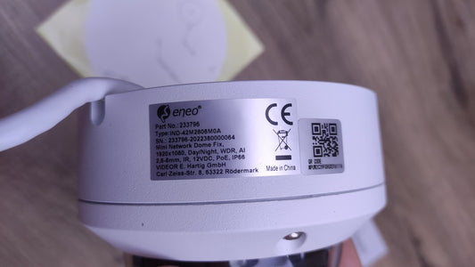 Eneo IND-42M2808M0A IP Dome Überwachungskamera aussen I34370