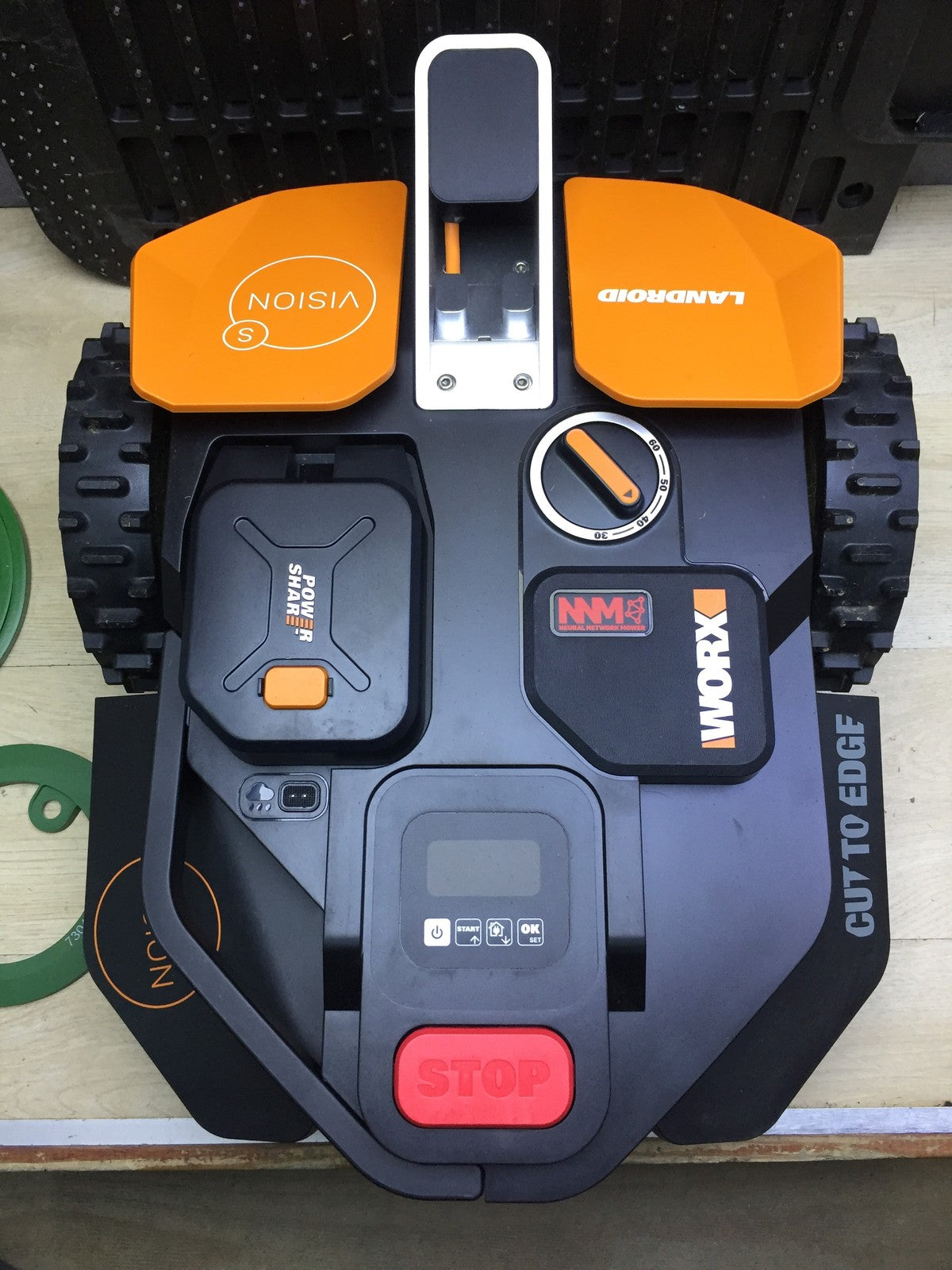 WORX Landroid Vision S250 Mähroboter WR202E, für Gärten bis 250m², I33584
