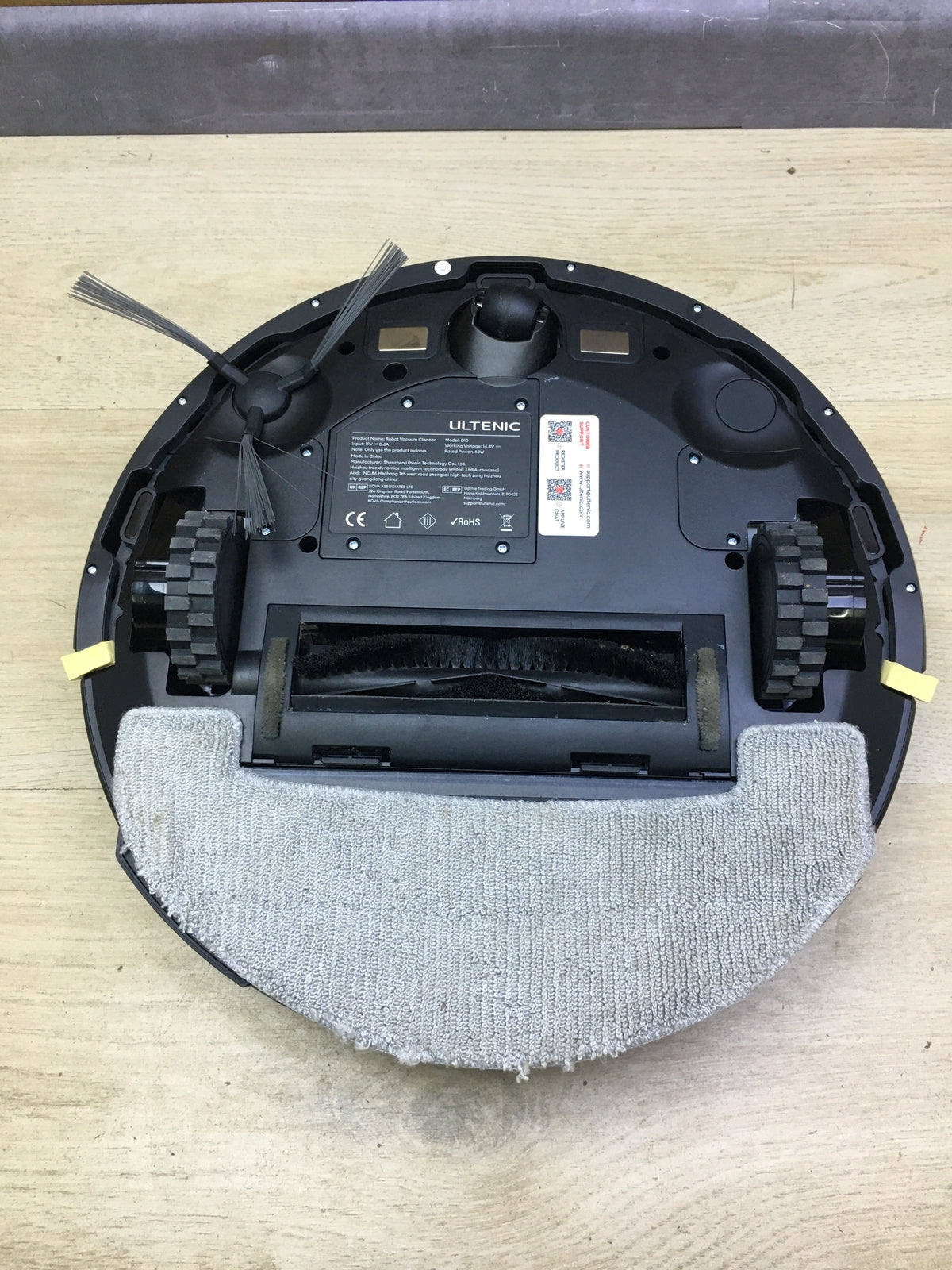 Ultenic D10 robot vacuum cleaner with mop function, I31207