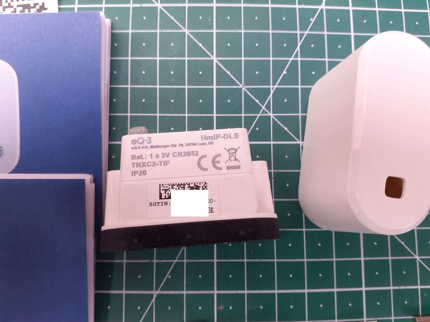 Homematic IP Smart Home Türschlosssensor, 3V, weiß oder Silber, 155475A0, I13383