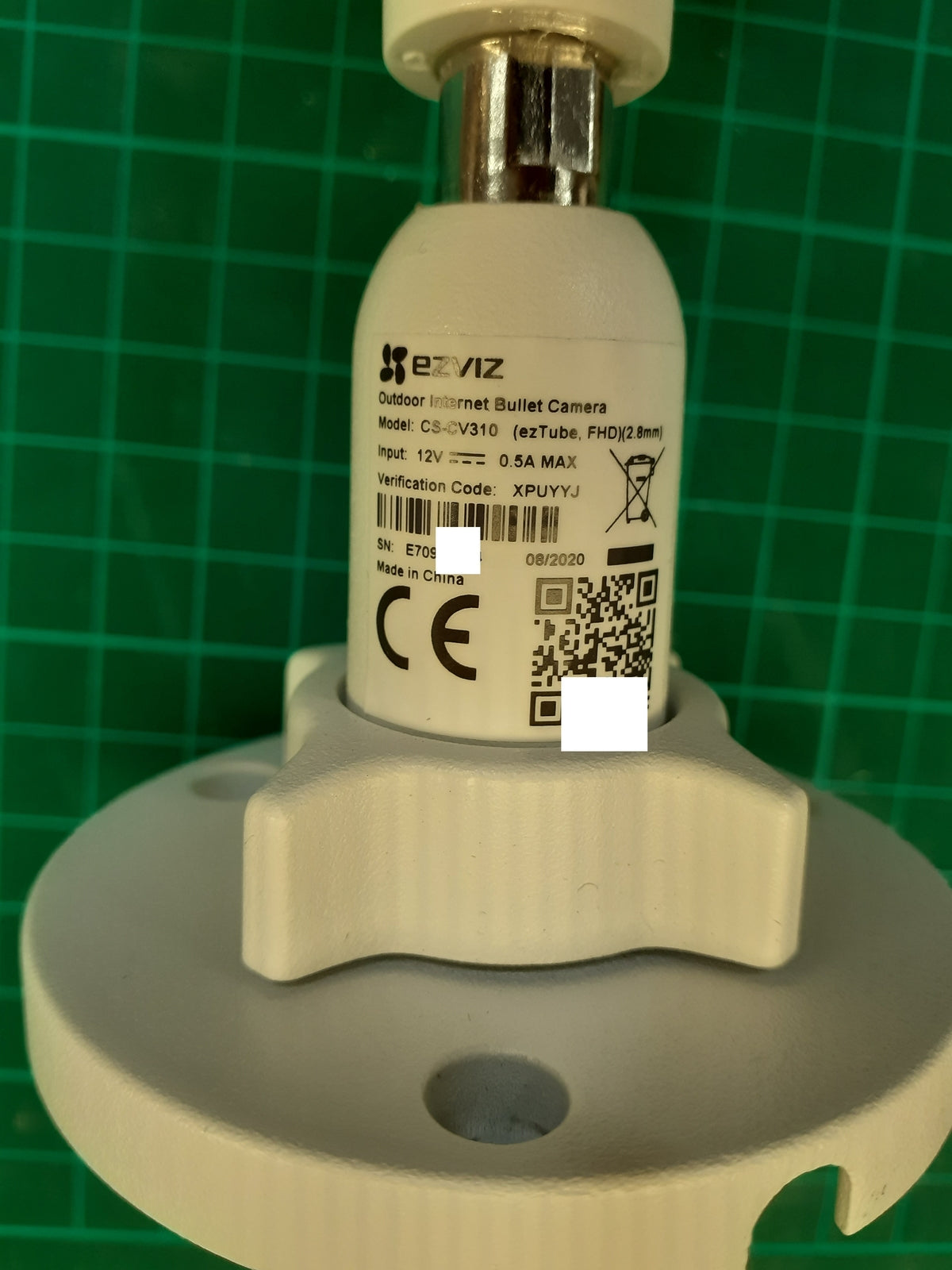 Ezviz ezTube 1080p Full-HD Kamera mit Nachtsicht WLAN CS-CV310, I03327