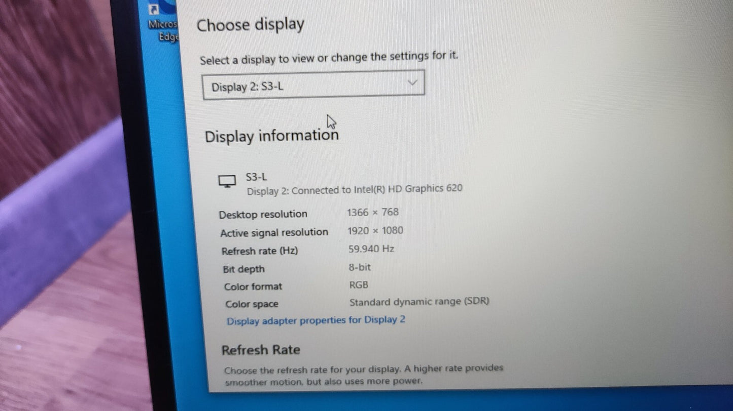 Laptomo S3 Portable Monitor Extension for Laptop 14" FHD 1920x1080 HDMI USB-C