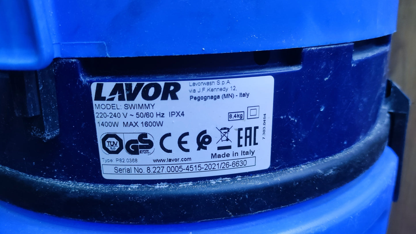 Lavor Swimmy pool cleaner 1600 watts, I30380