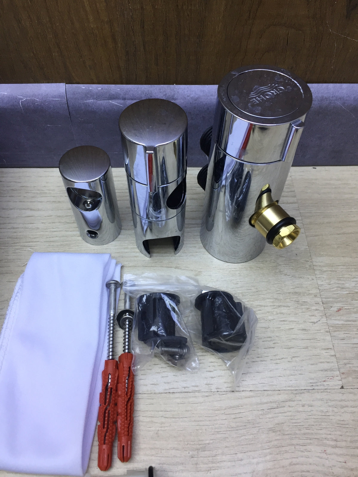 GROHE Vitalio 250 shower system with diverter (26986001), I30402