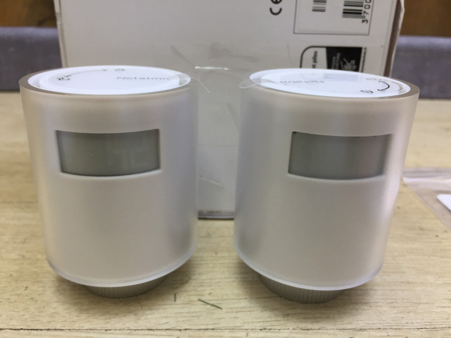 Netatmo Smart Thermostatic Valves, Wi-Fi, Heating Starter Kit, NVP, I32940
