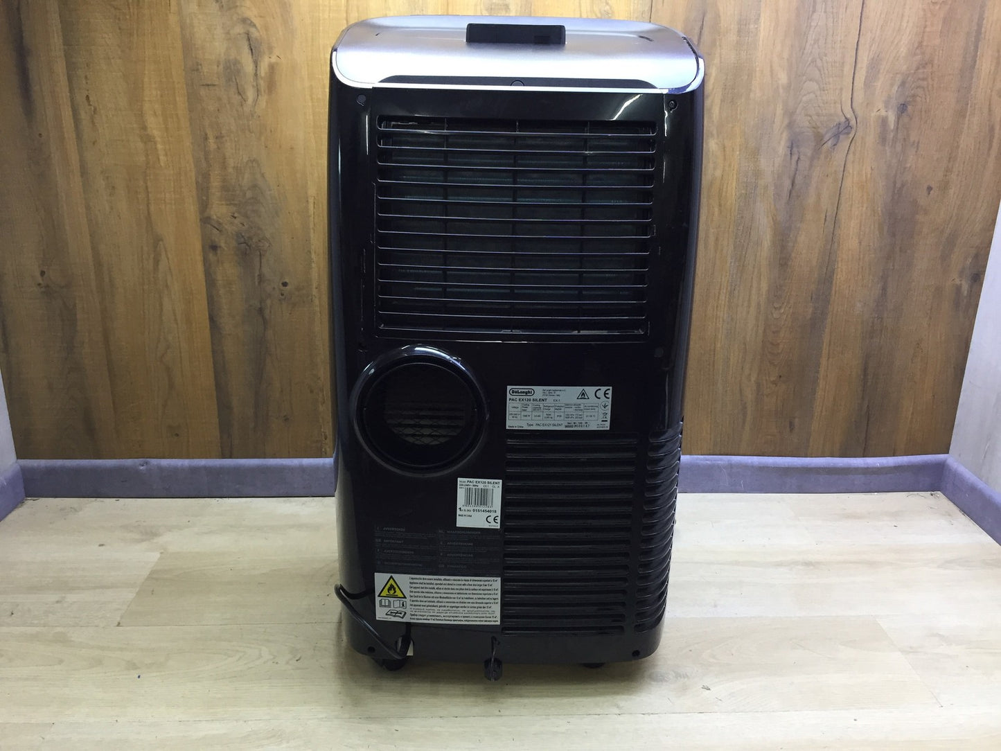 DeLonghi Pinguino PAC EX120 Silent mobile air conditioning unit, up to 110 m³ EEK A, I33121
